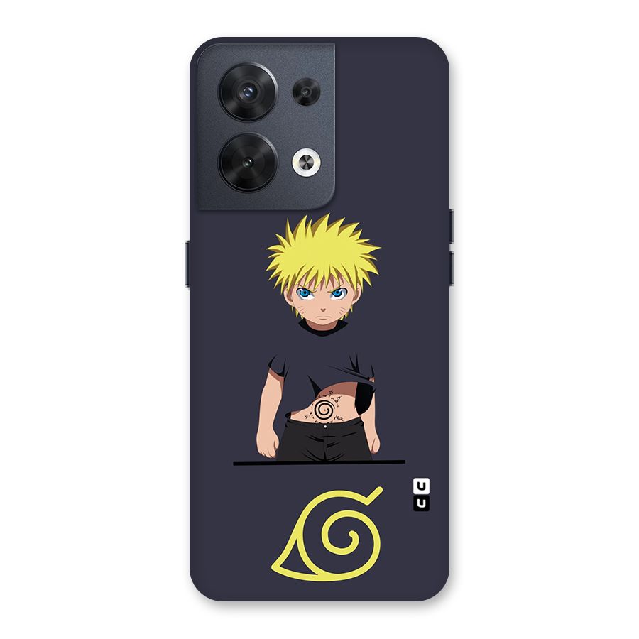Naruto Kid Back Case for Oppo Reno8 5G