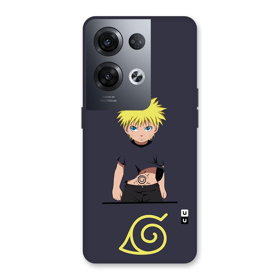 Naruto Kid Back Case for Oppo Reno8 Pro 5G