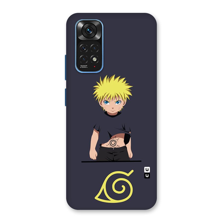 Naruto Kid Back Case for Redmi Note 11S