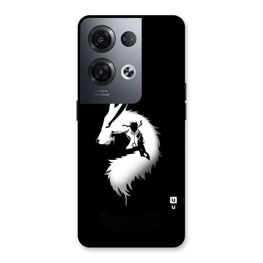 Naruto Kurama Mode Back Case for Oppo Reno8 Pro 5G