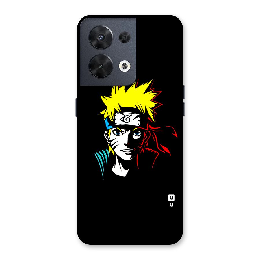 Naruto Pen Sketch Art Back Case for Oppo Reno8 5G
