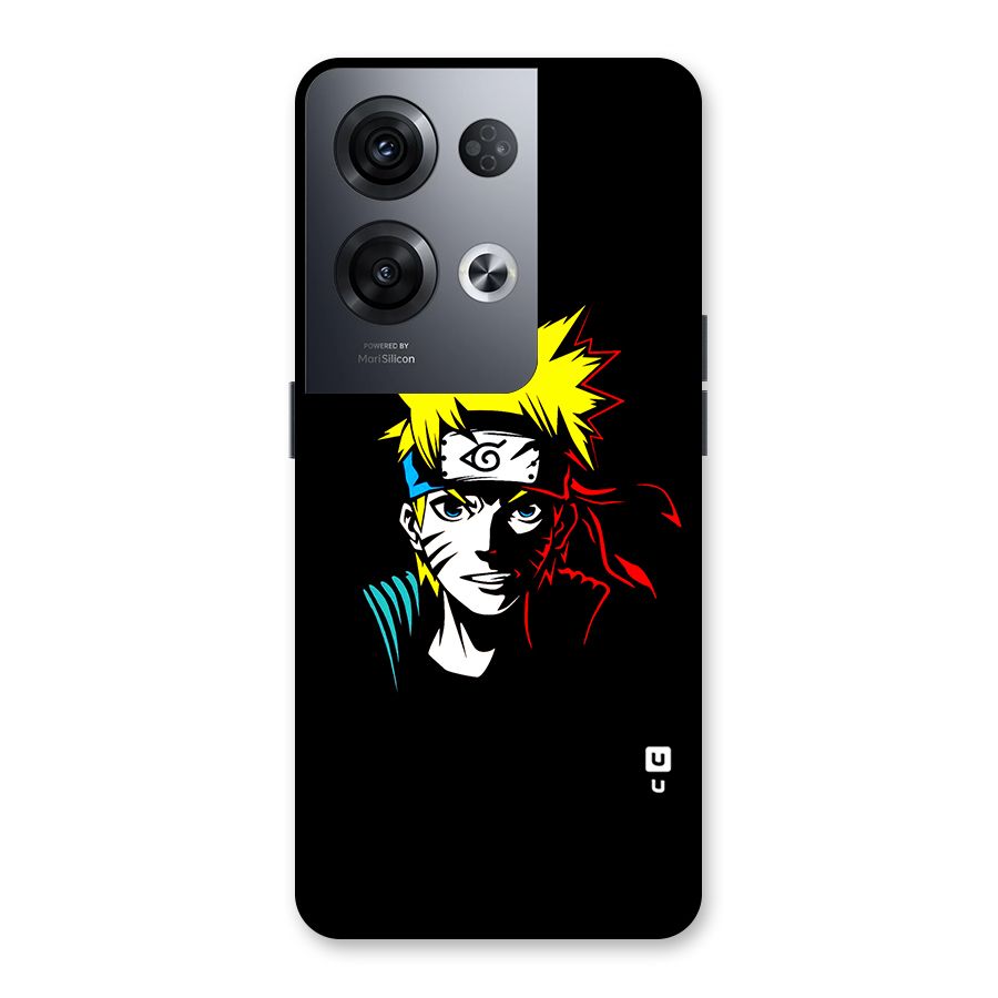 Naruto Pen Sketch Art Back Case for Oppo Reno8 Pro 5G