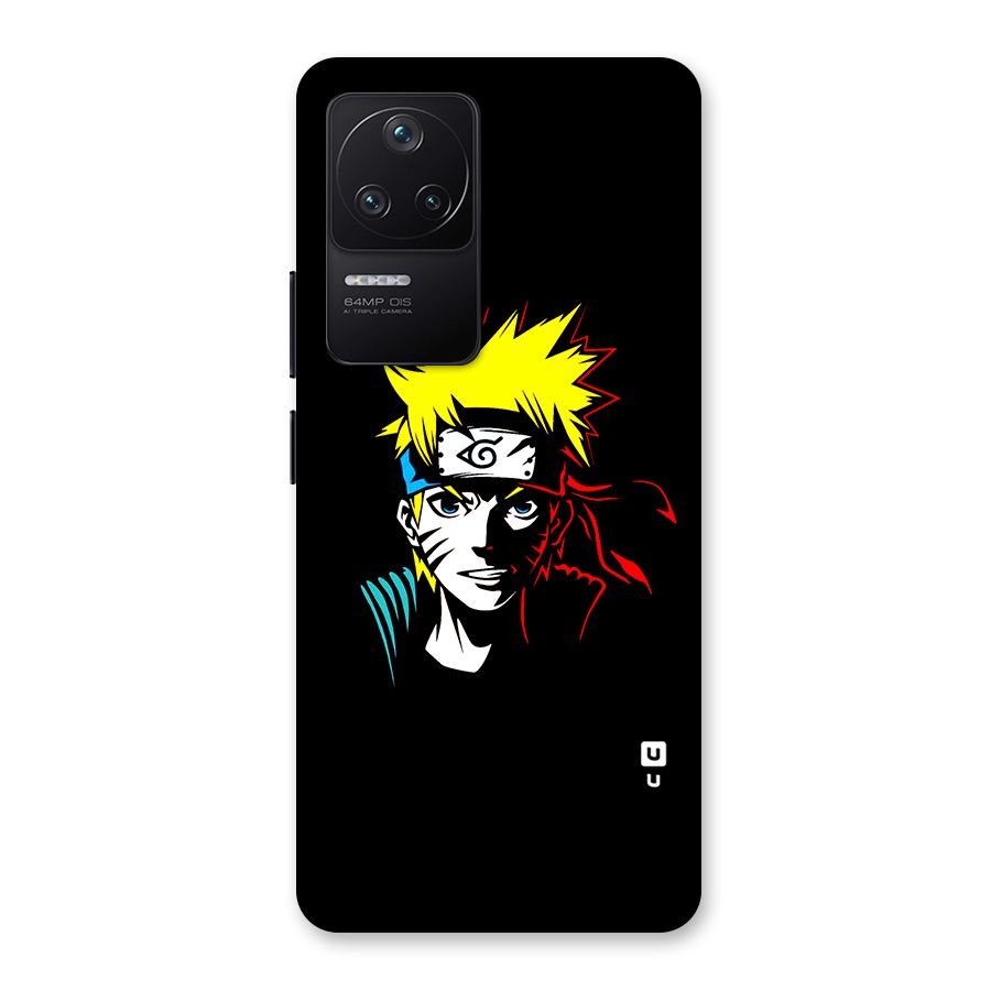 Naruto Pen Sketch Art Back Case for Poco F4 5G