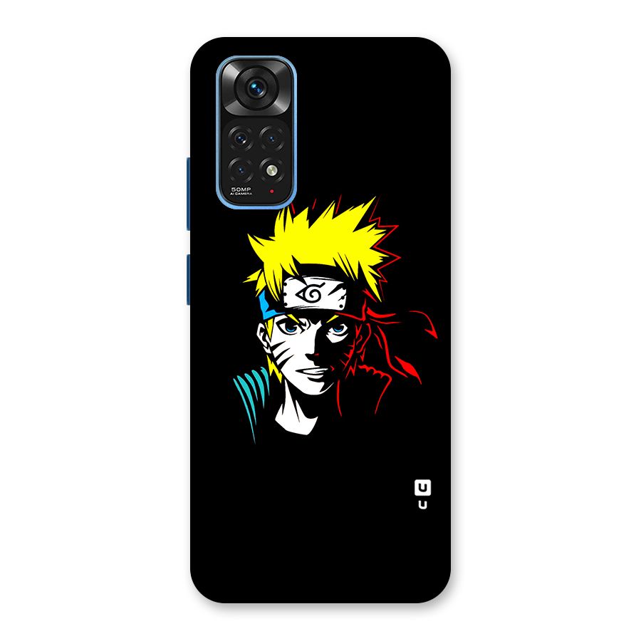 Naruto Pen Sketch Art Back Case for Redmi Note 11