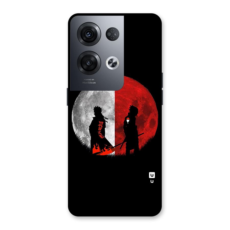 Naruto Shadow Hokage Moon Back Case for Oppo Reno8 Pro 5G