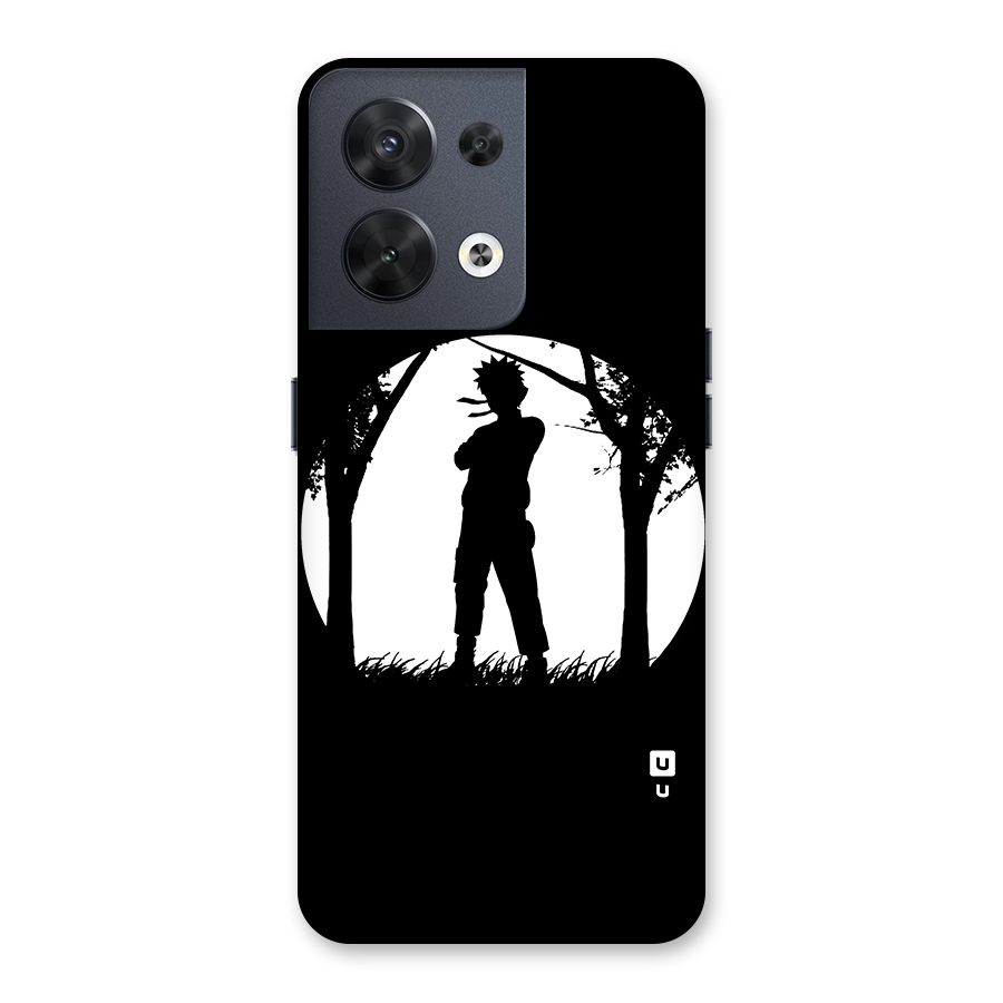 Naruto Silhouette Back Case for Oppo Reno8 5G