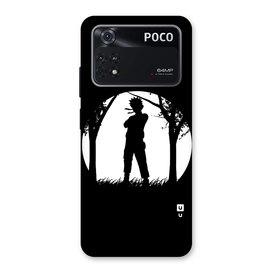 Naruto Silhouette Back Case for Poco M4 Pro 4G