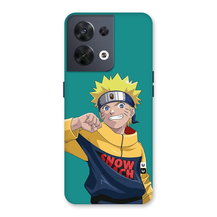 Naruto Snow Beach Art Back Case for Oppo Reno8 5G