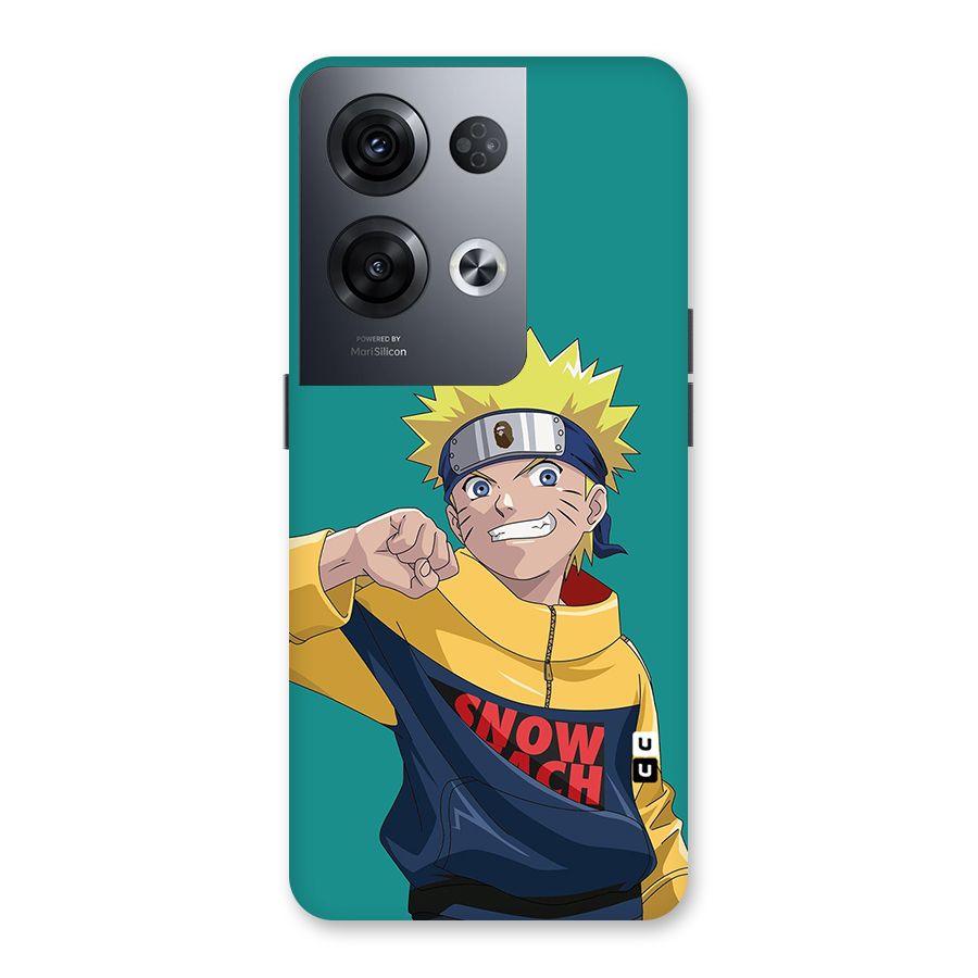 Naruto Snow Beach Art Back Case for Oppo Reno8 Pro 5G