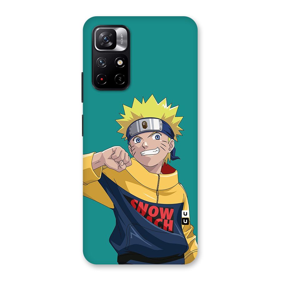 Naruto Snow Beach Art Back Case for Redmi Note 11T 5G
