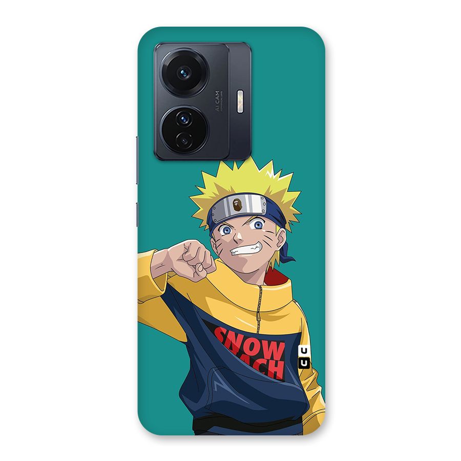 Naruto Snow Beach Art Back Case for Vivo T1 Pro