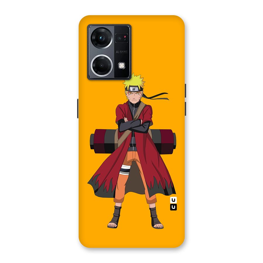 Naruto Uzumaki Art Glass Back Case for Oppo F21 Pro 5G