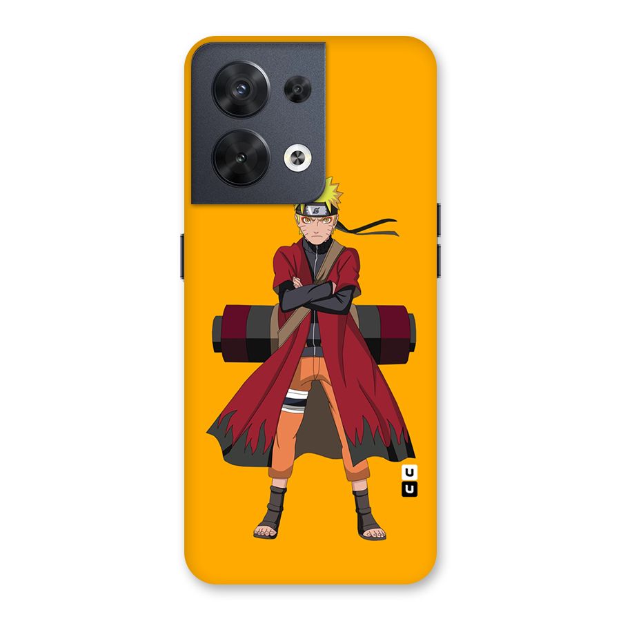 Naruto Uzumaki Art Back Case for Oppo Reno8 5G
