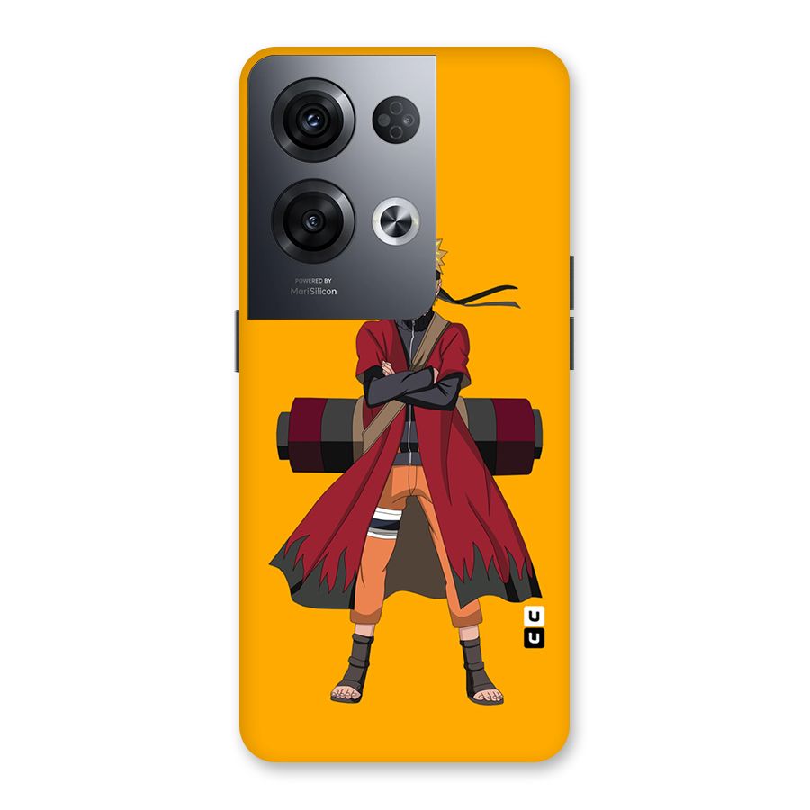 Naruto Uzumaki Art Back Case for Oppo Reno8 Pro 5G