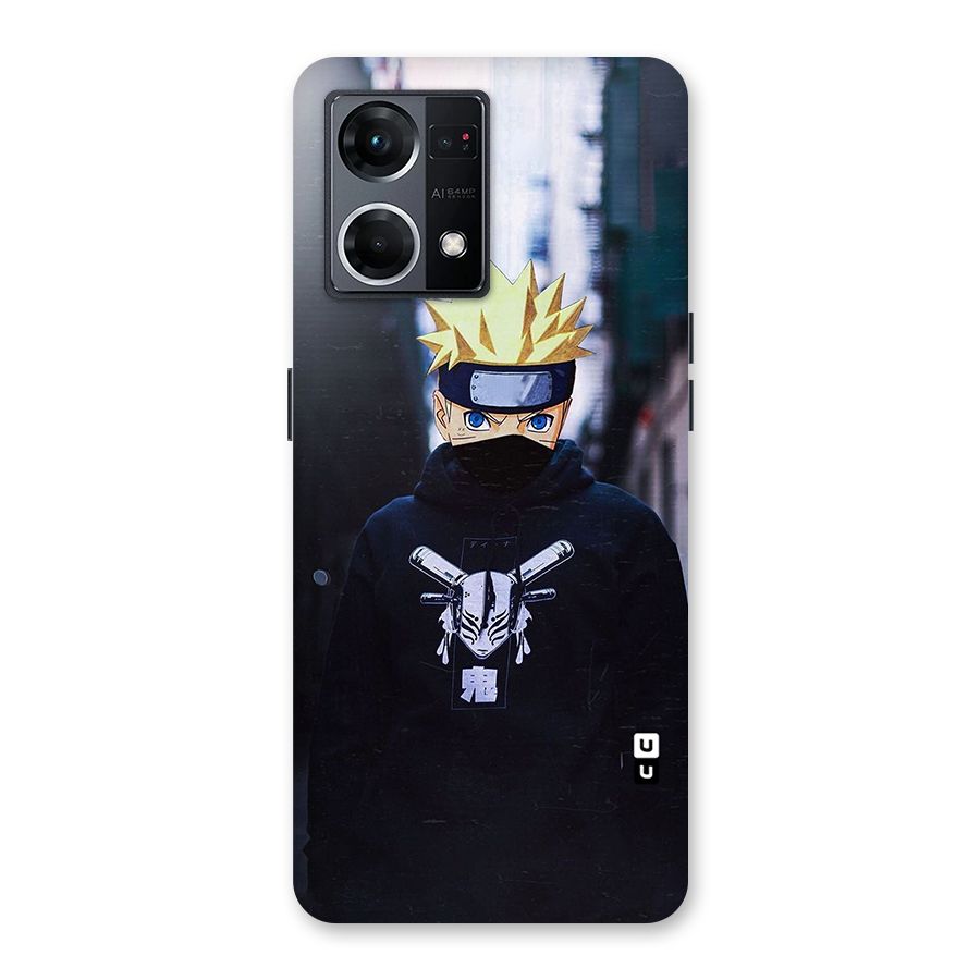 Naruto Uzumaki Cool Anime Glass Back Case for Oppo F21 Pro 5G