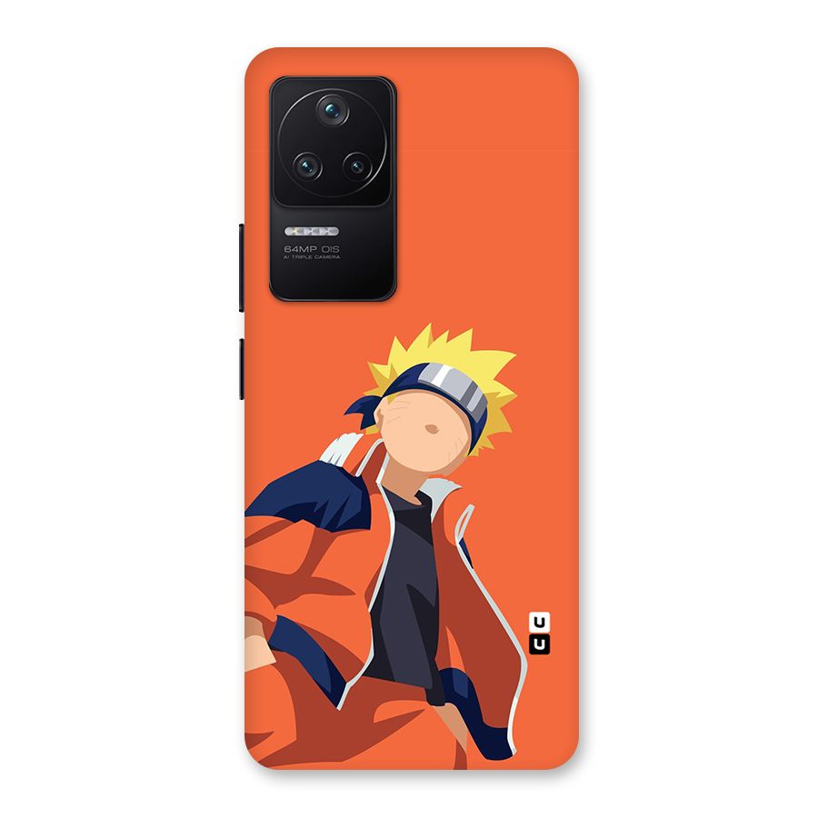 Naruto Uzumaki Minimalist Back Case for Poco F4 5G