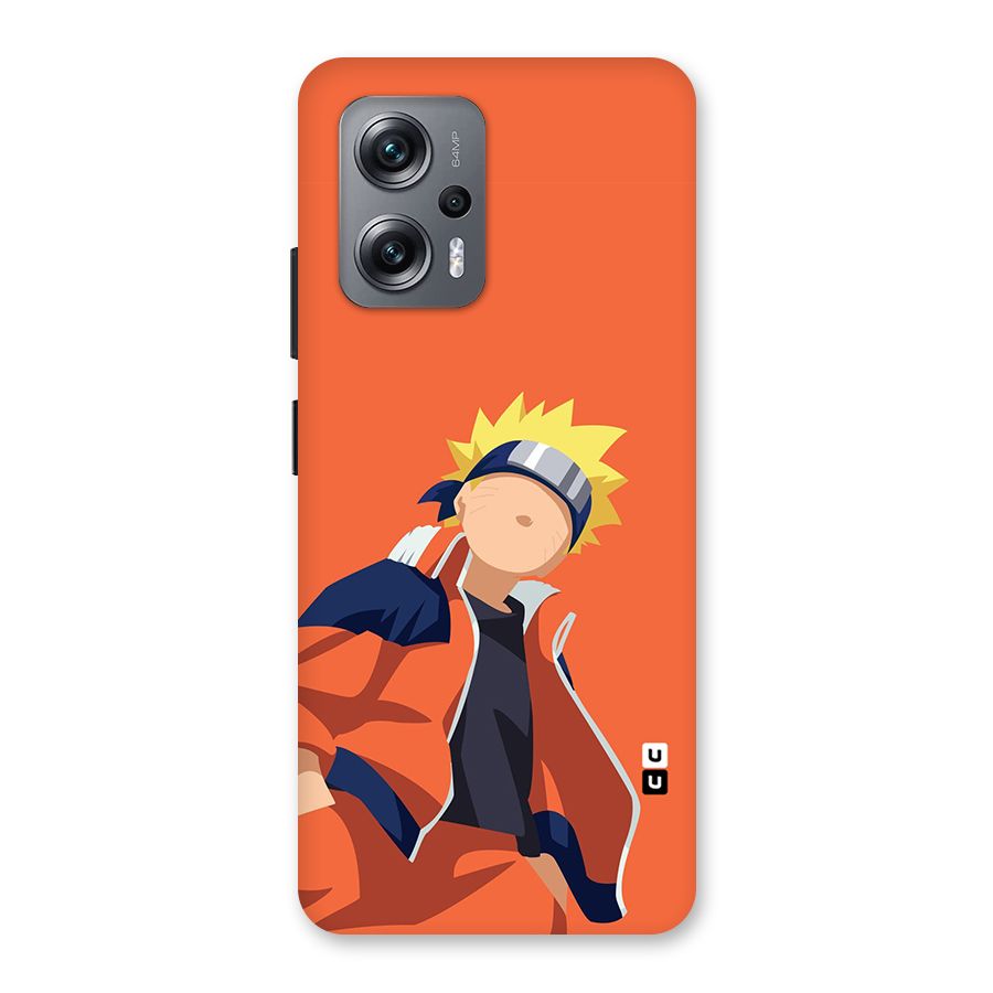 Naruto Uzumaki Minimalist Back Case for Redmi K50i