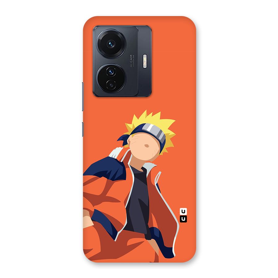 Naruto Uzumaki Minimalist Back Case for Vivo T1 Pro