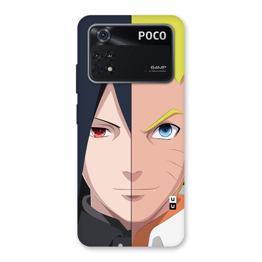 Naruto and Sasuke Back Case for Poco M4 Pro 4G