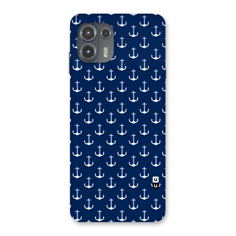 Nautical Pattern Back Case for Motorola Edge 20 Fusion