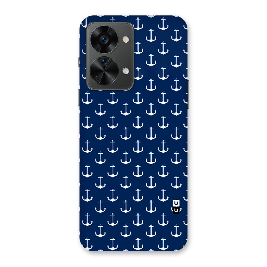 Nautical Pattern Back Case for OnePlus Nord 2T