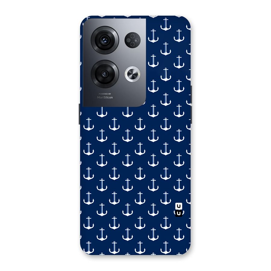 Nautical Pattern Back Case for Oppo Reno8 Pro 5G