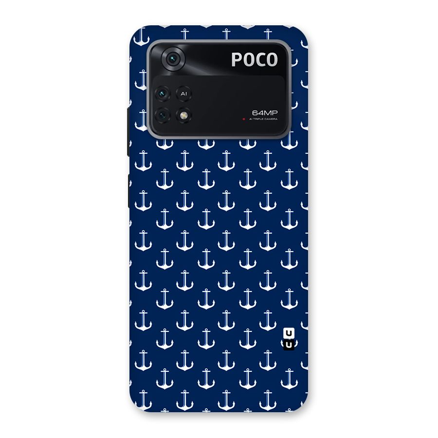 Nautical Pattern Back Case for Poco M4 Pro 4G