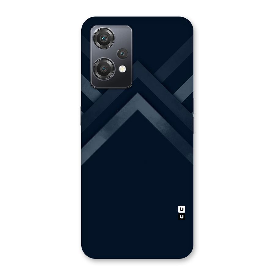 Navy Blue Arrow Back Case for OnePlus Nord CE 2 Lite 5G