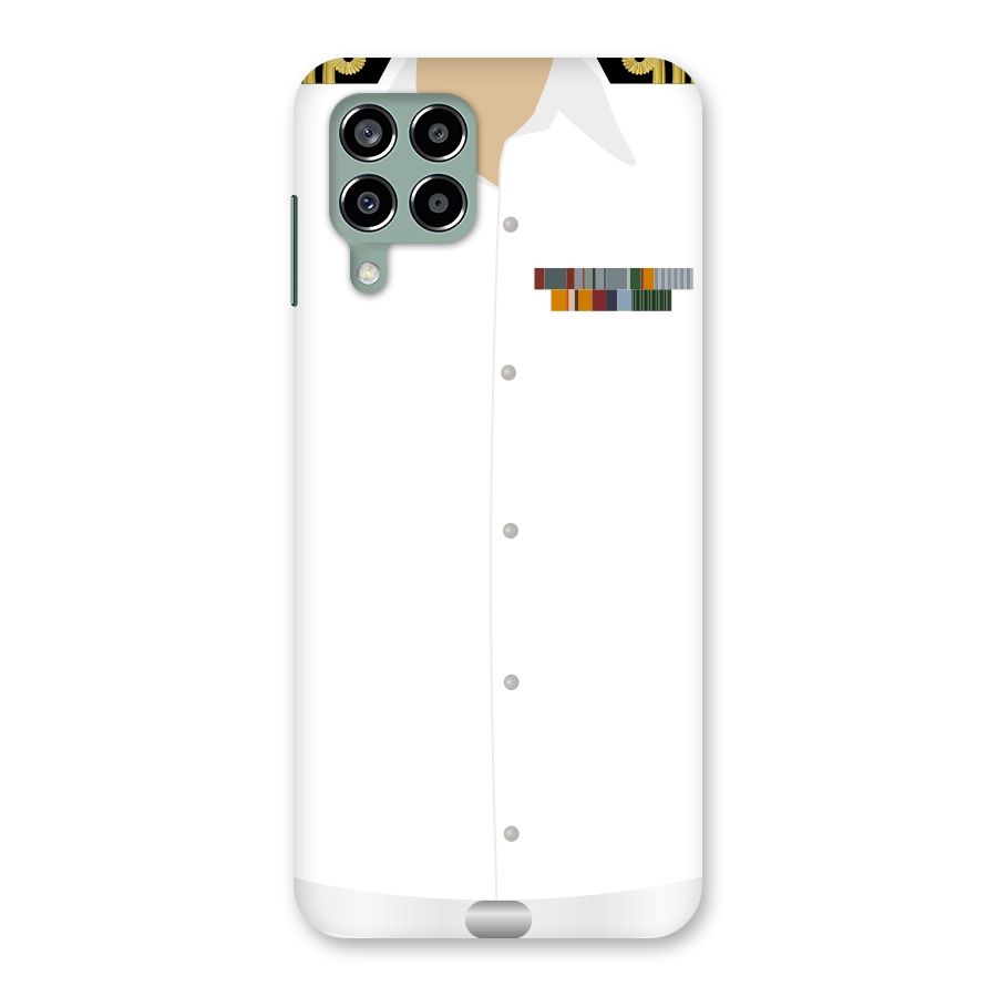 Navy Uniform Back Case for Galaxy M33
