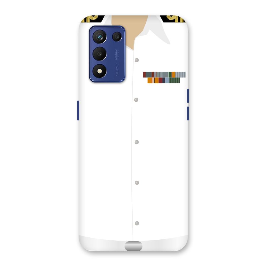 Navy Uniform Back Case for Realme 9 5G Speed