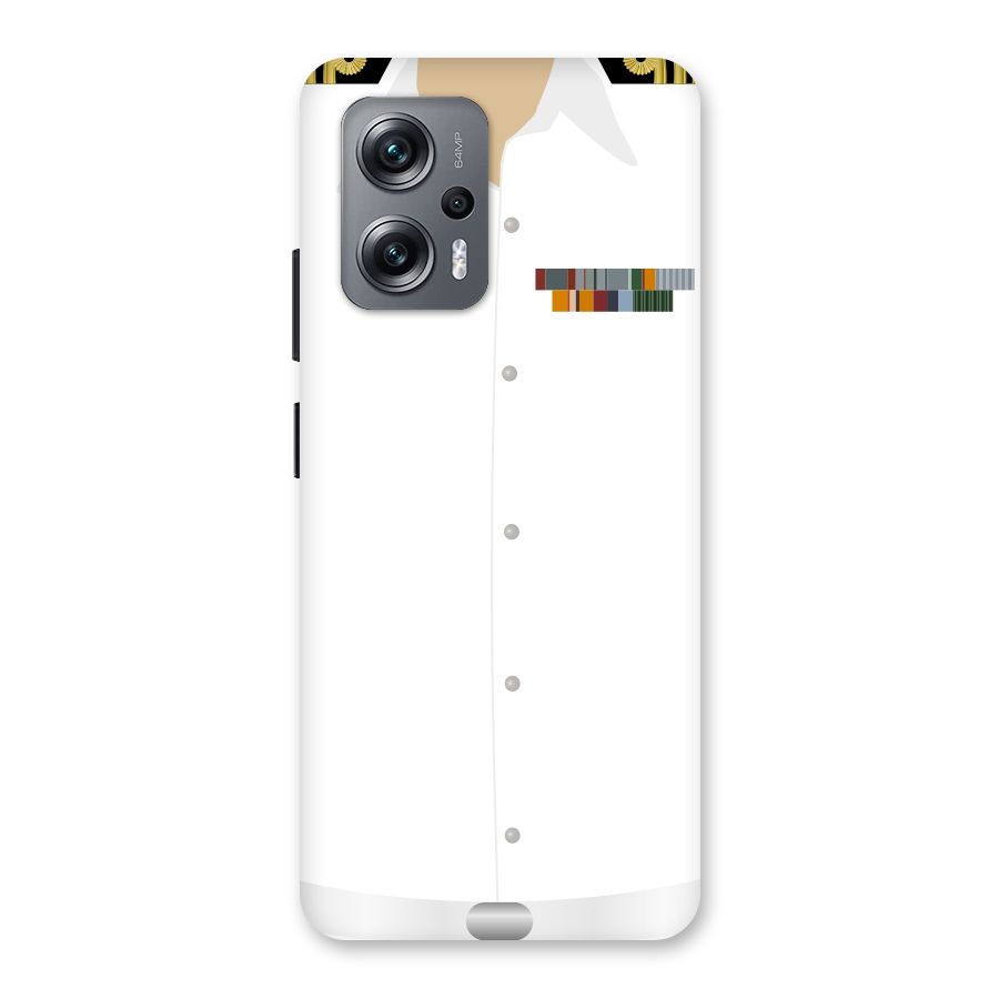 Navy Uniform Back Case for Redmi K50i