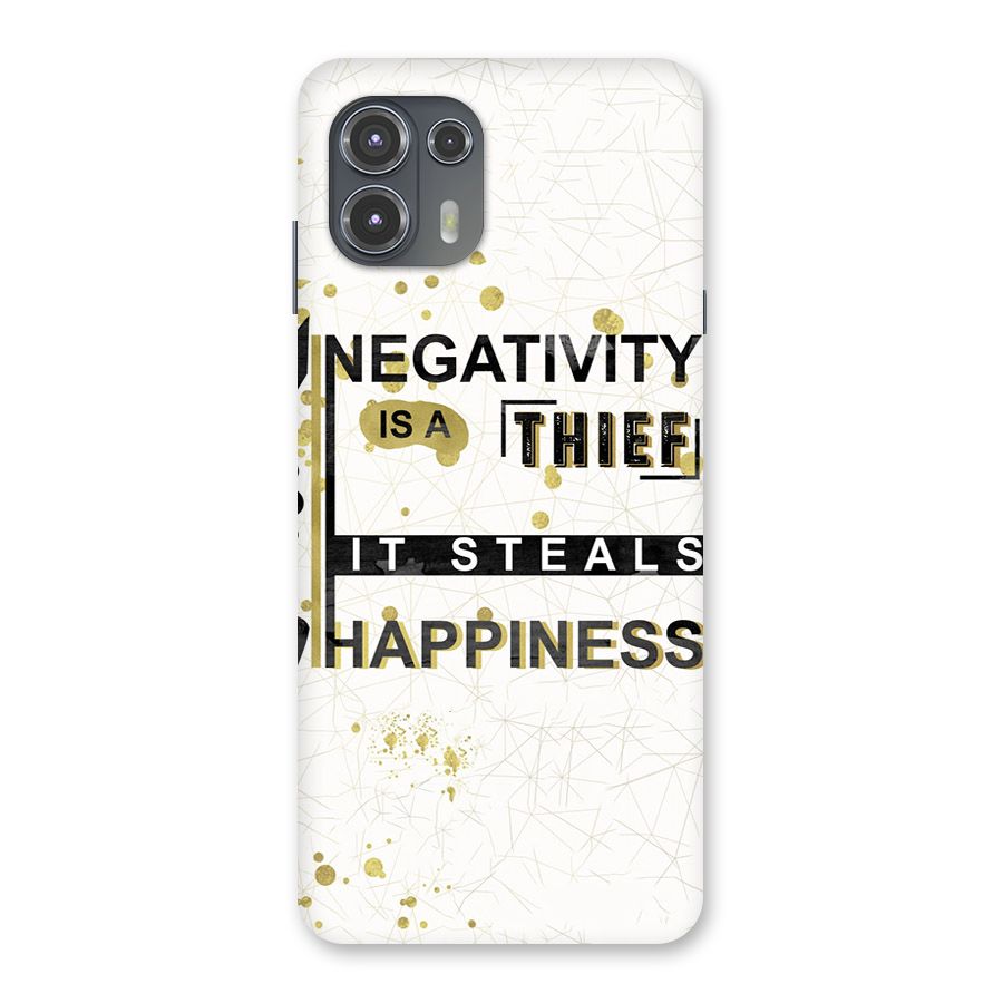 Negativity Thief Back Case for Motorola Edge 20 Fusion