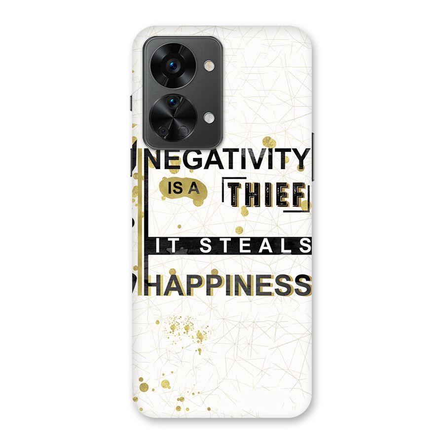 Negativity Thief Back Case for OnePlus Nord 2T