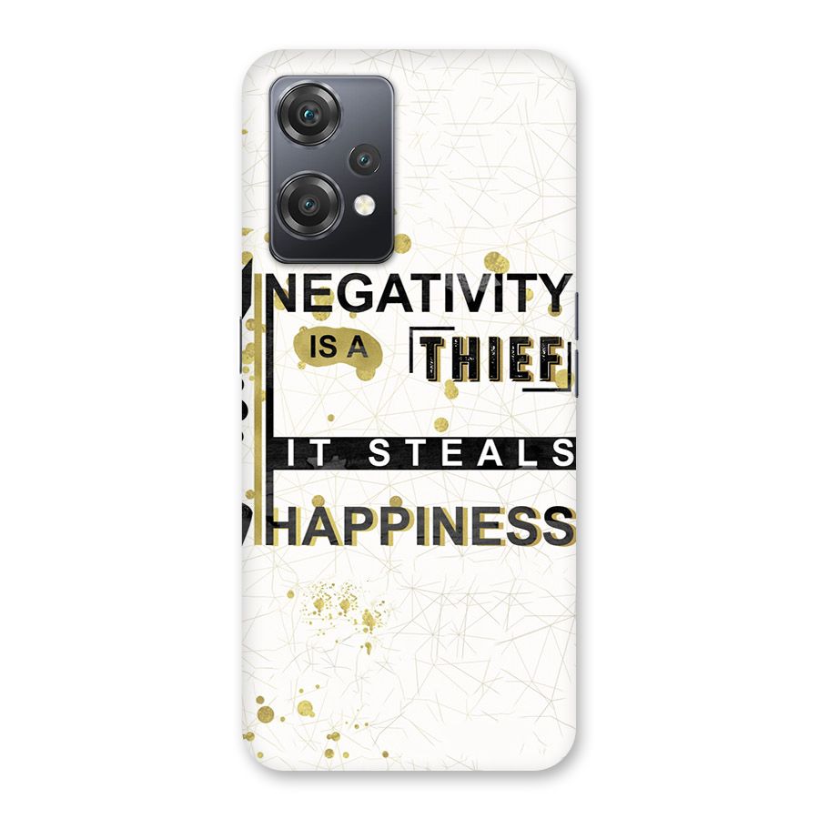 Negativity Thief Back Case for OnePlus Nord CE 2 Lite 5G
