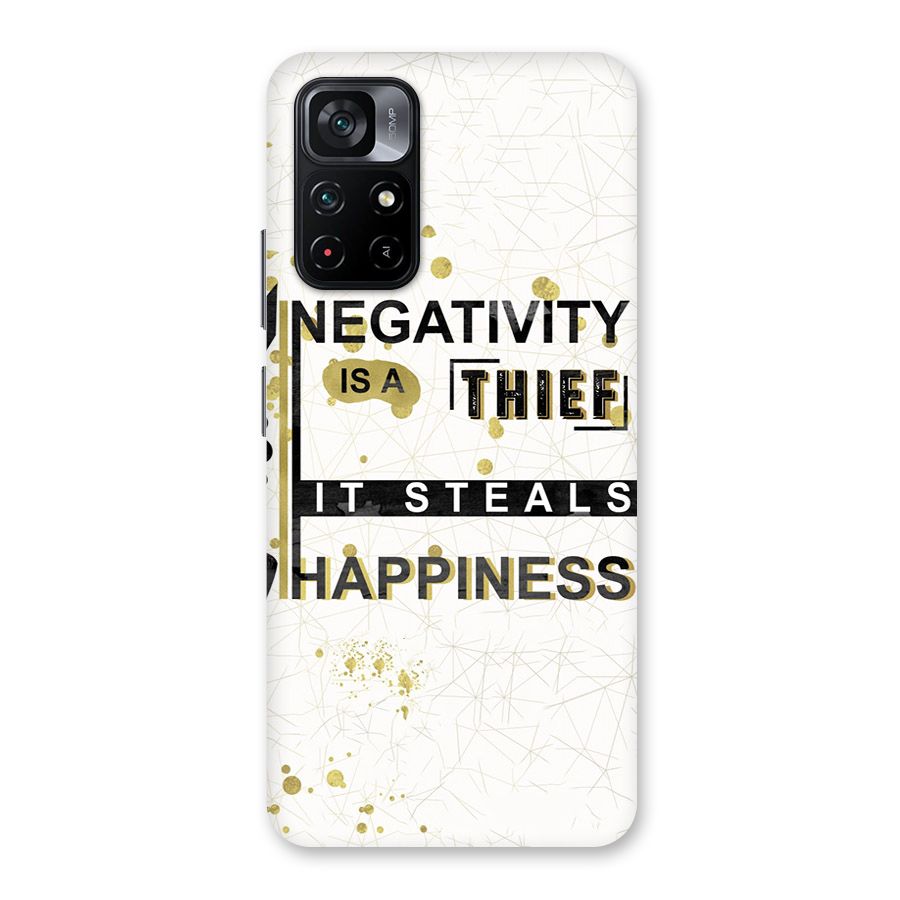 Negativity Thief Back Case for Poco M4 Pro 5G