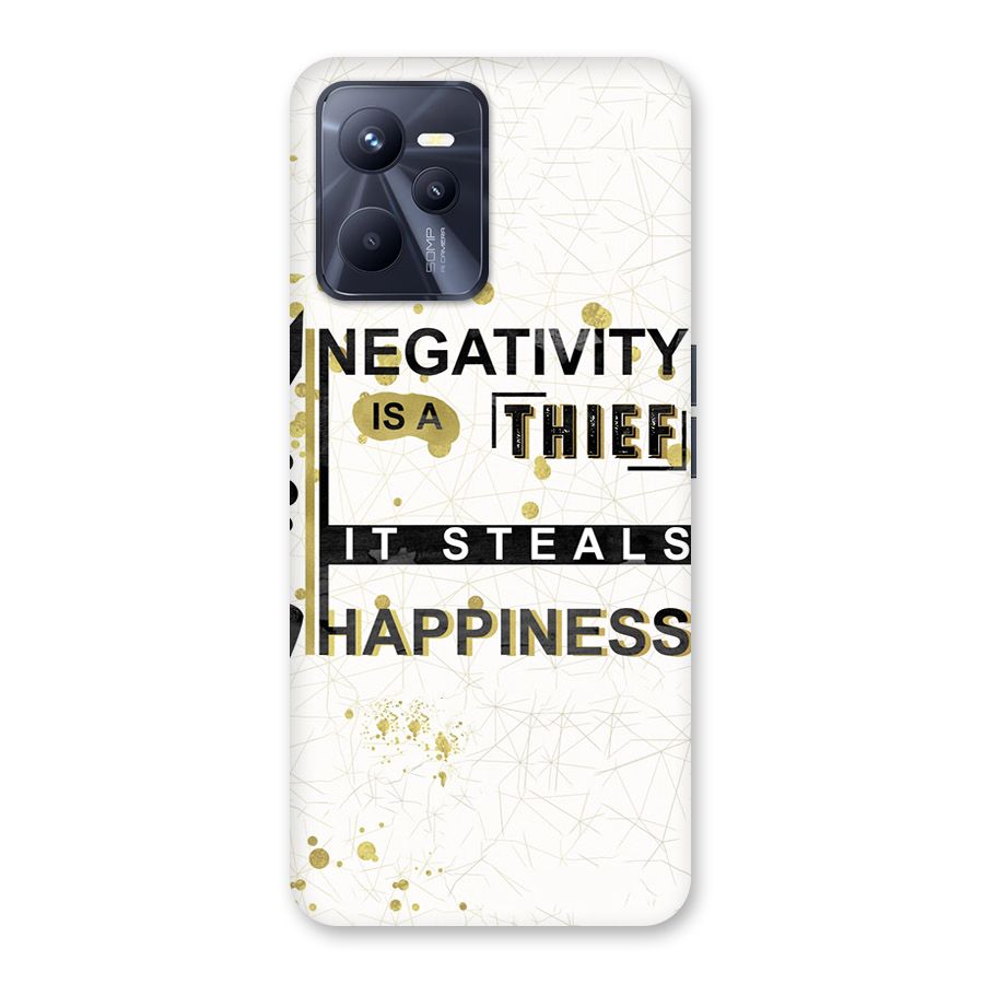 Negativity Thief Back Case for Realme C35