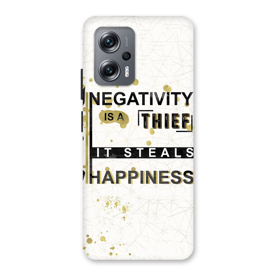 Negativity Thief Back Case for Redmi K50i