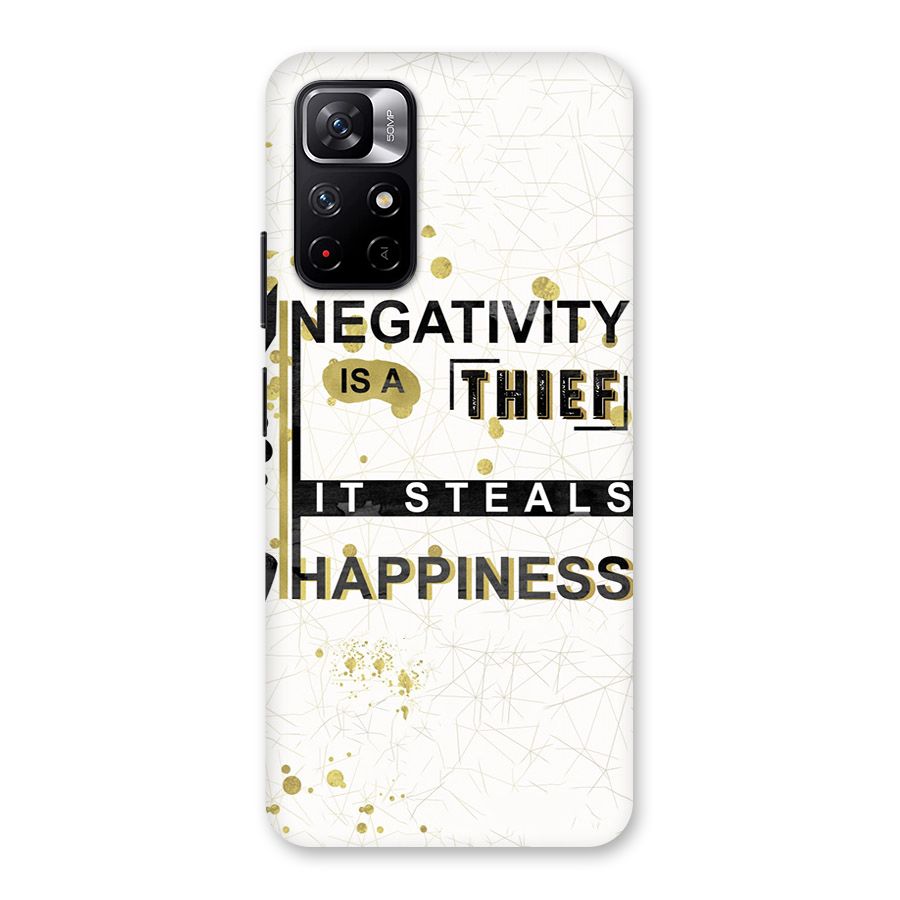 Negativity Thief Back Case for Redmi Note 11T 5G