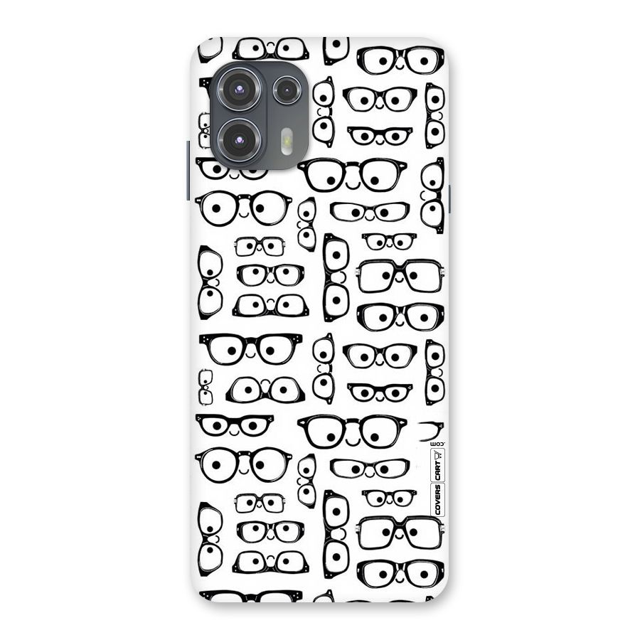 Nerdy Specs Back Case for Motorola Edge 20 Fusion