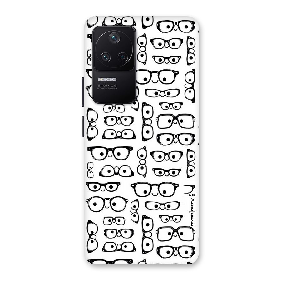 Nerdy Specs Back Case for Poco F4 5G