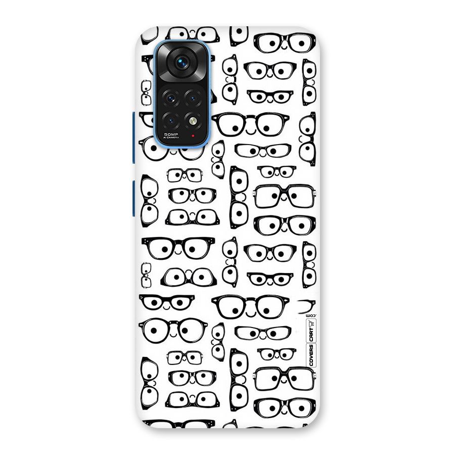 Nerdy Specs Back Case for Redmi Note 11S