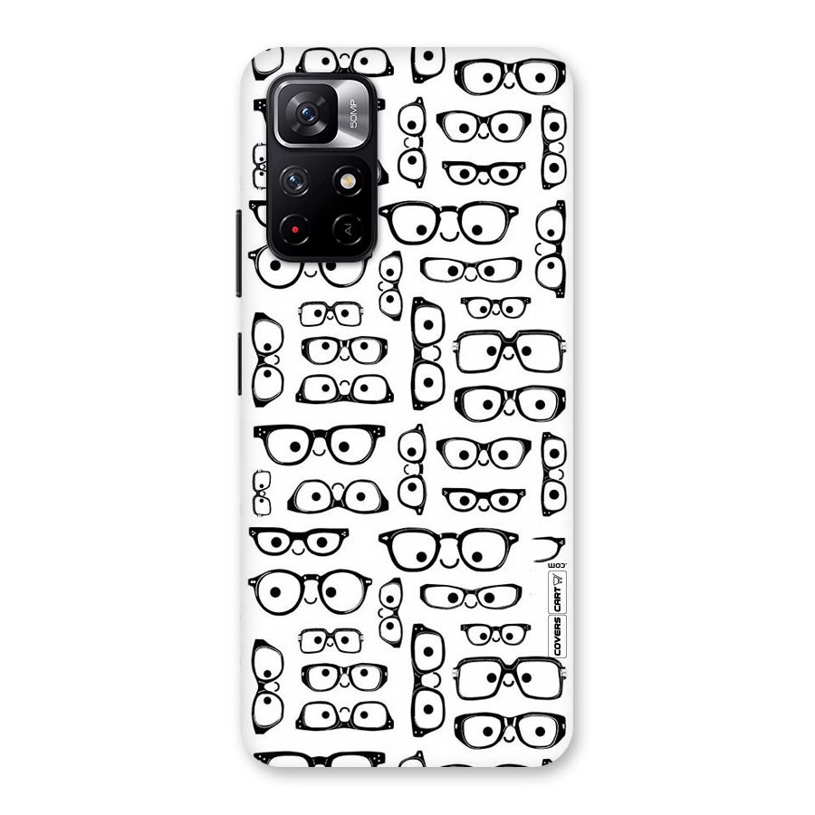 Nerdy Specs Back Case for Redmi Note 11T 5G