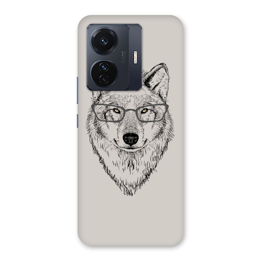 Nerdy Wolf Back Case for Vivo T1 Pro