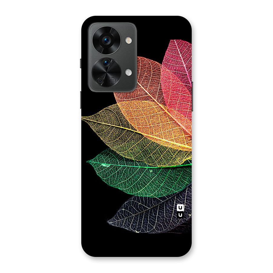 Net Leaf Color Design Back Case for OnePlus Nord 2T