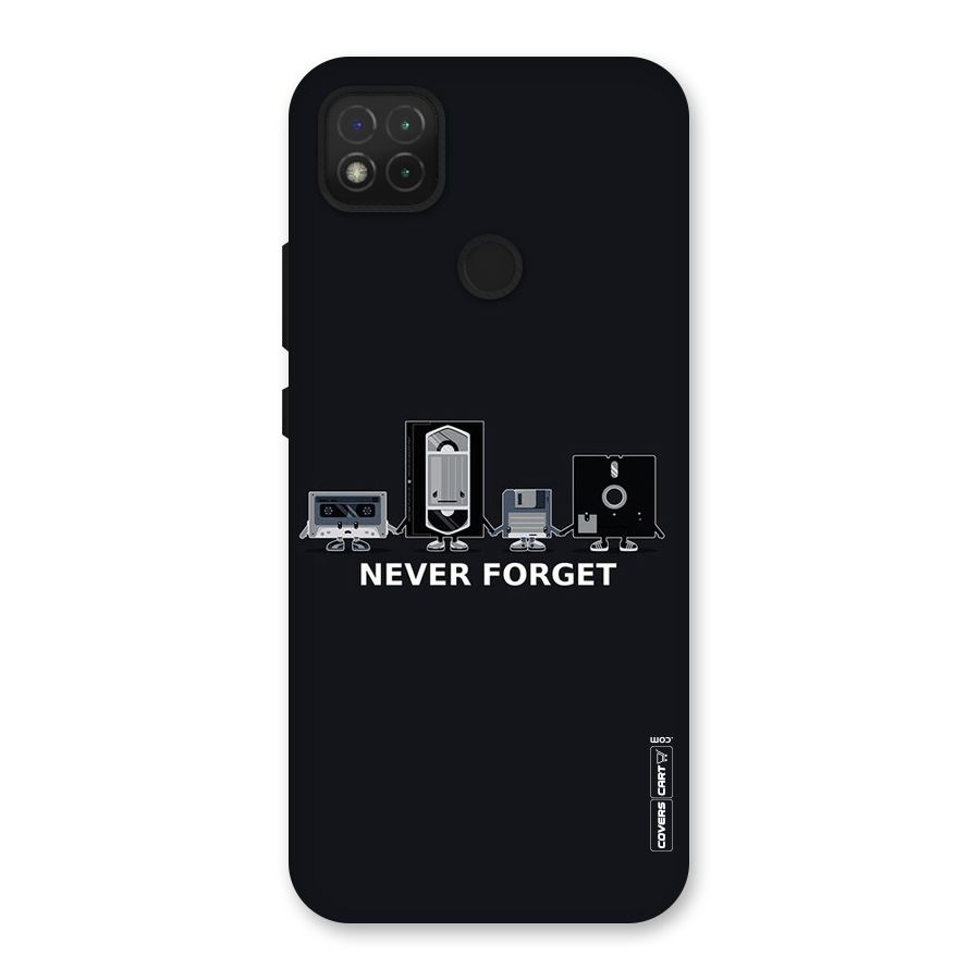 Never Forget Back Case for Redmi 9 Activ
