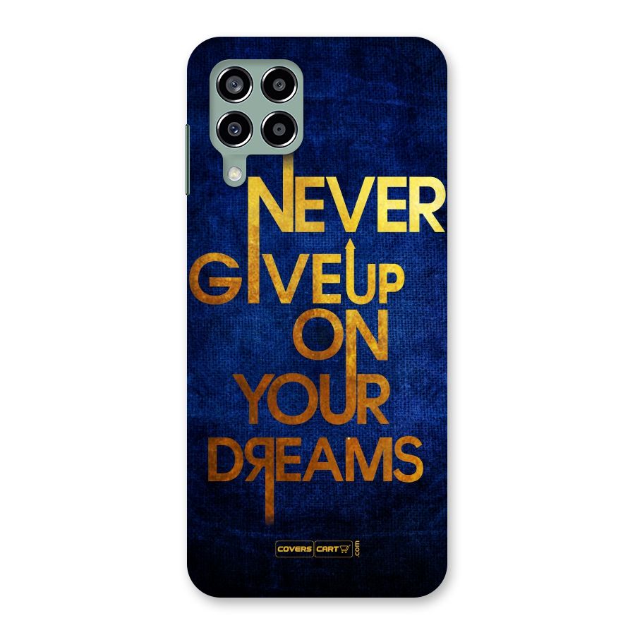 Never Give Up Back Case for Galaxy M33