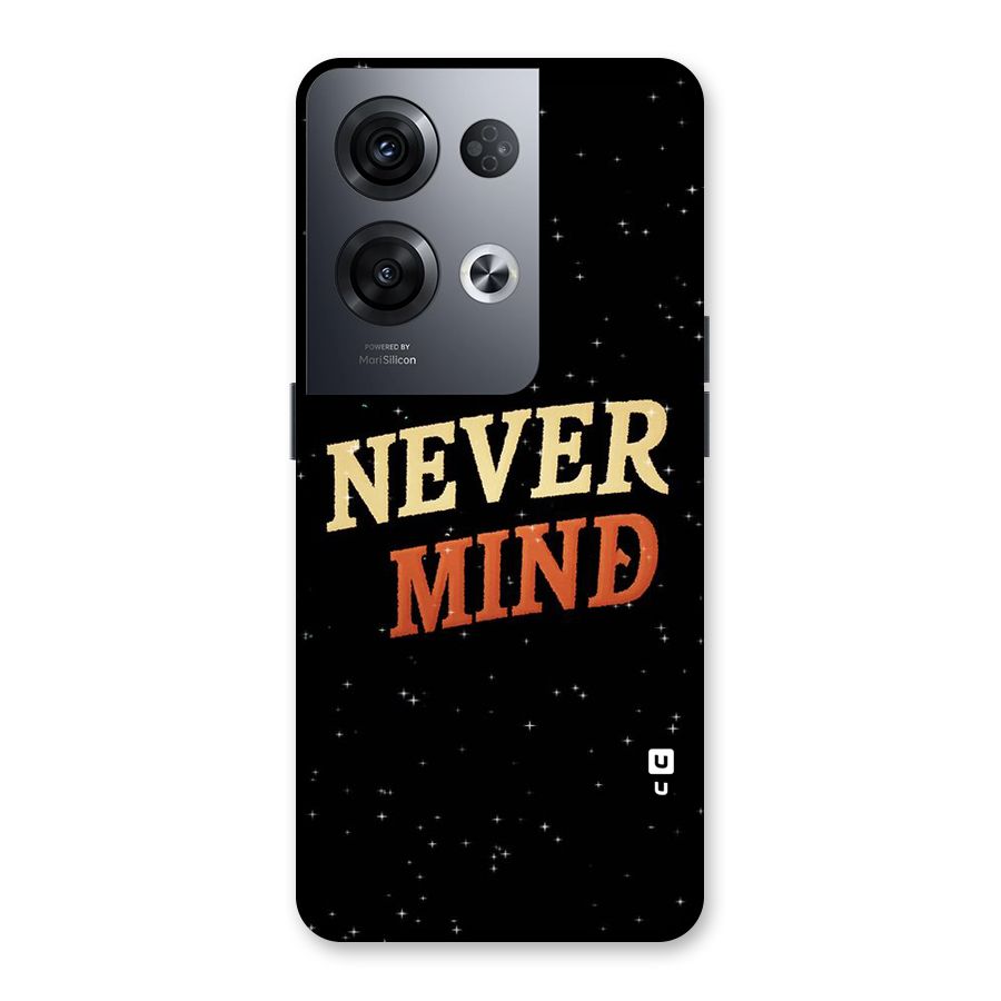 Never Mind Design Back Case for Oppo Reno8 Pro 5G