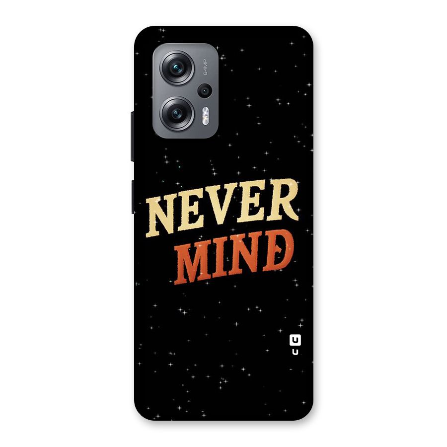 Never Mind Design Back Case for Redmi K50i