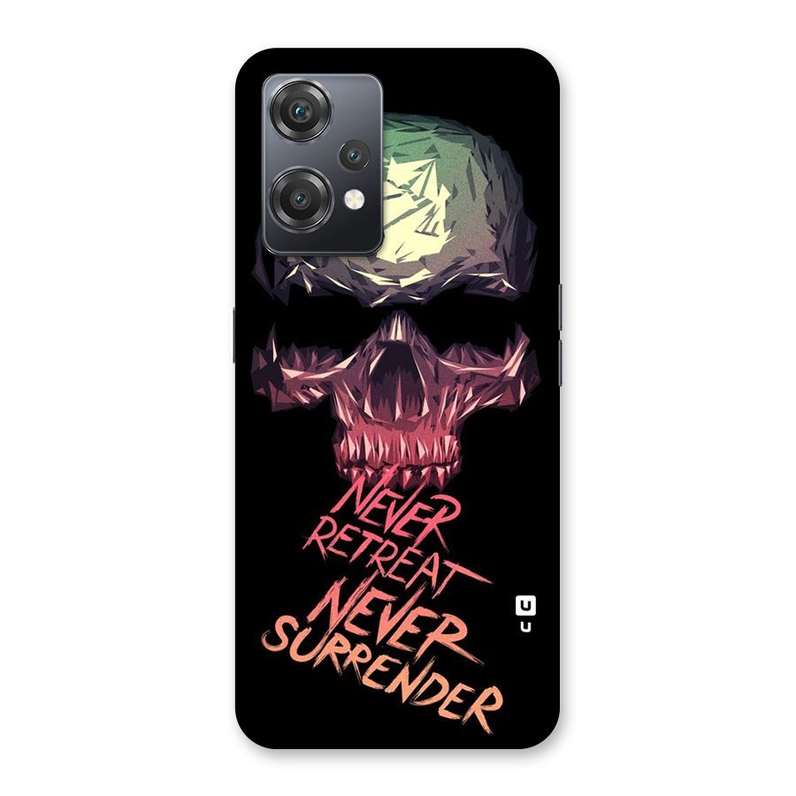 Never Retreat Back Case for OnePlus Nord CE 2 Lite 5G