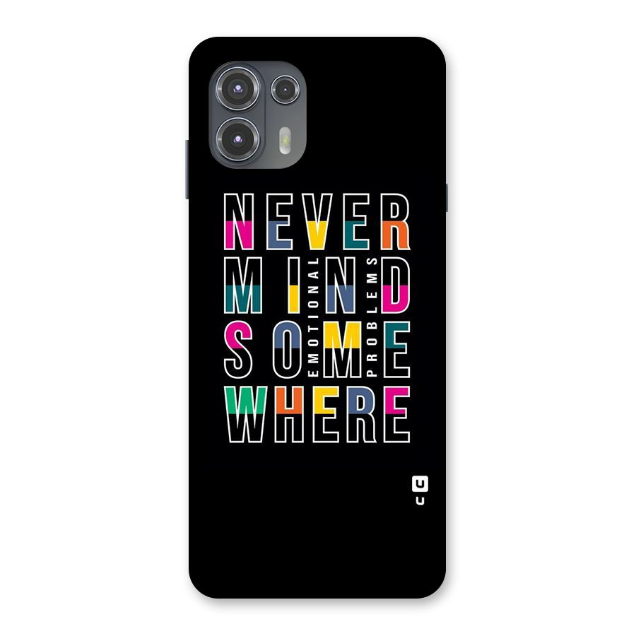 Nevermind Somewhere Back Case for Motorola Edge 20 Fusion